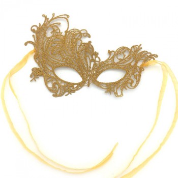 Ажурная маска 1003 Gold gloss
