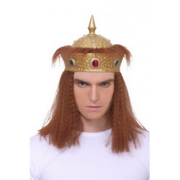 Шляпа Корона с волосами