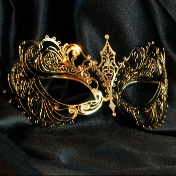 Венецианская маска 3702 Gold